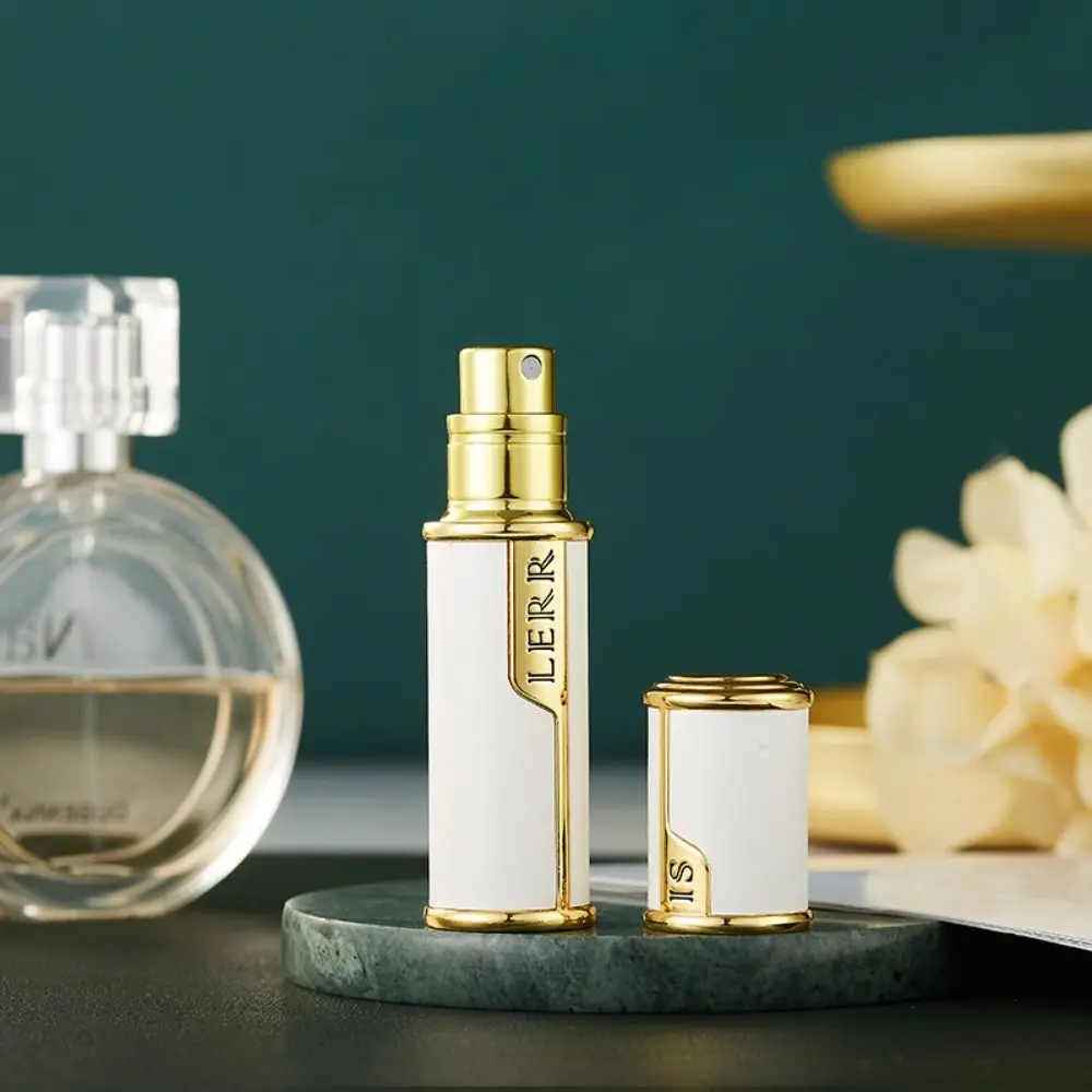 Duftflasche mit Bodenbefüllung, selbstpumpender Zerstäuber 5ML, Leder-Sprühflasche, Köln-Feuchtigkeitscreme, Feinnebel-Zerstäuber für Reisen – Detail 9