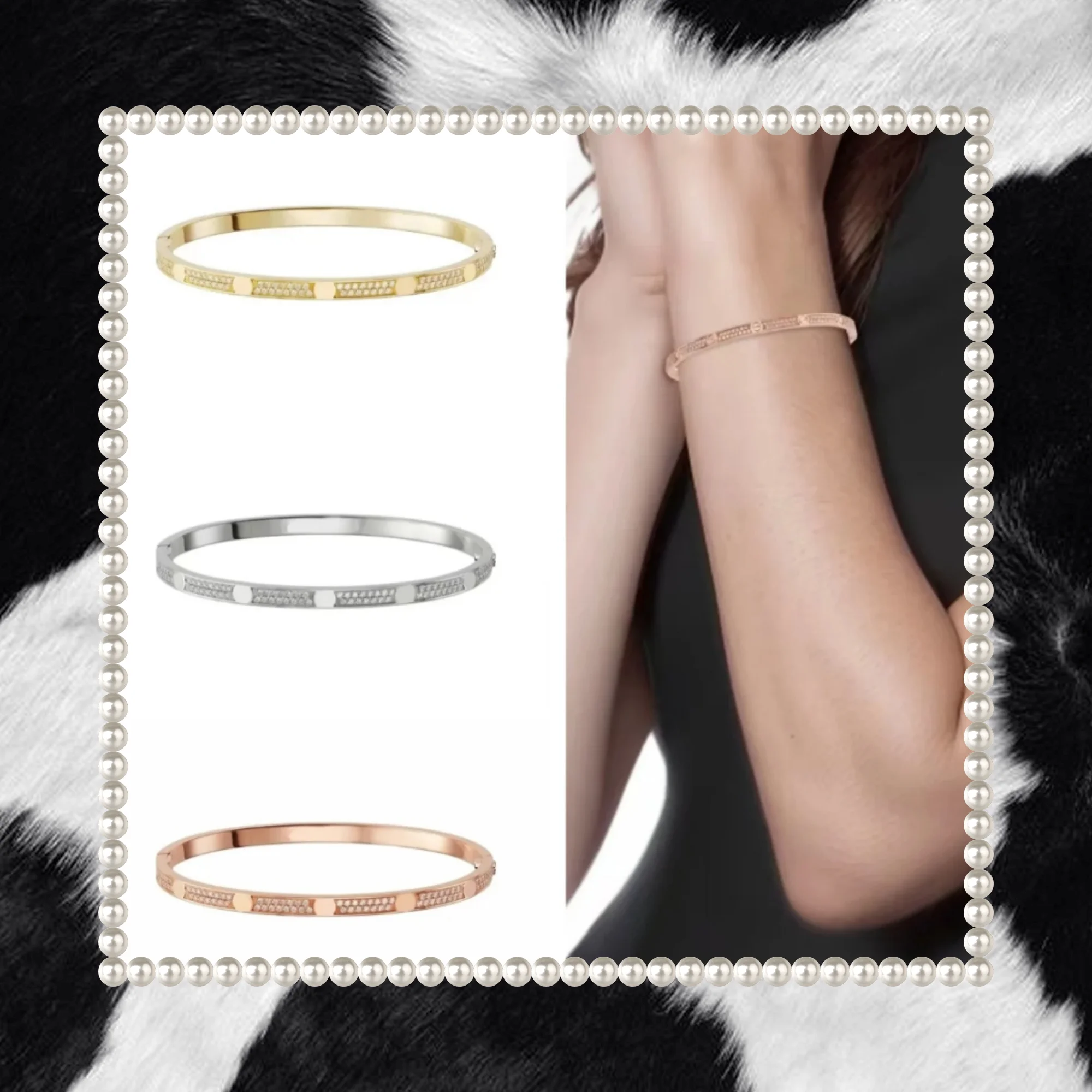 

2025 European and American New High Quality Bracelet Simple Luxury Premium S925 Niche Simple Simple for Friends and Lovers