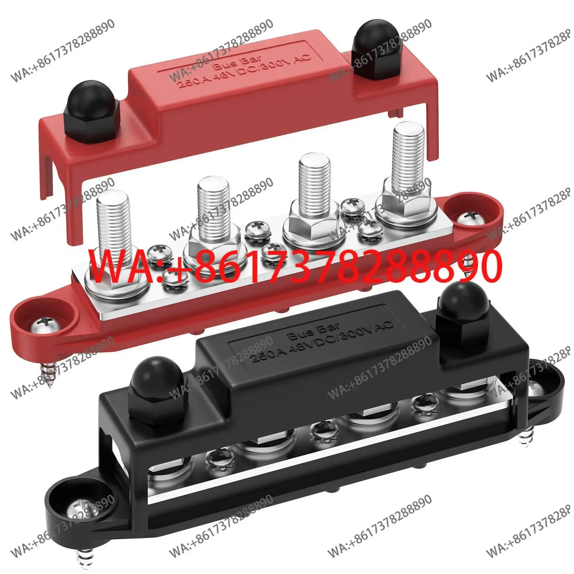 Yacht RV Marine M8 High Current Bus Bar Terminal High Power Circuit Retrofit Power Distribution Conductor Barrier