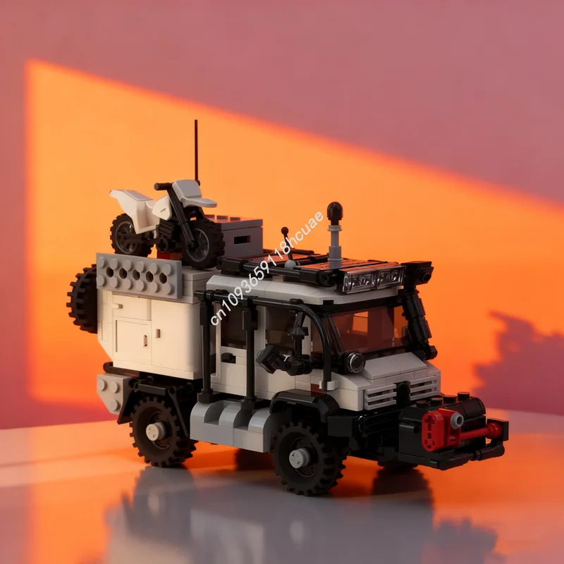 

465 шт. MOC экспедиции Pathfinder City внедорожная модель строительные блоки игрушка DIY креативный рождественский подарок идея образование день рождения