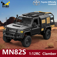 MN MODEL MN82S LC79 1/12 4WD Full Scale RC Pickup Short Truck Remote Control Climbing Off-road Car Toys For Kids Festival Gifts