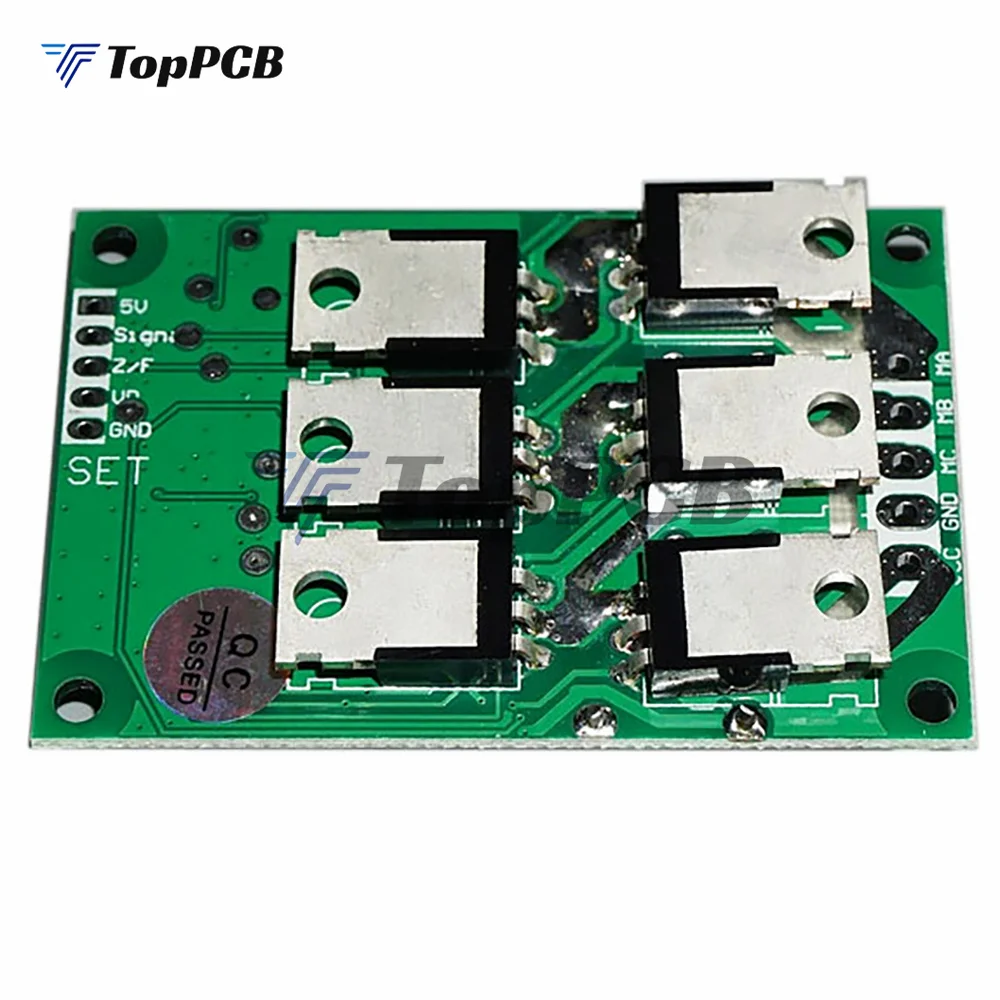 DC12-36V 500W Brushless Hall Motor Drive Board 15A Speed Control Forward and Reverse High Power Controller