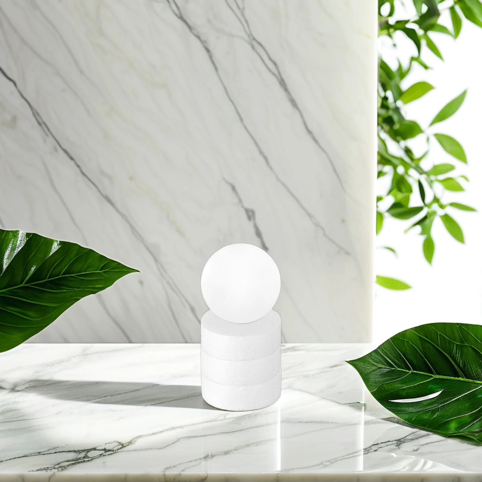 24 szt. Okrągłe dyski z pianki o wysokiej gęstości, cylindry z pianki do rękodzieła, łatwe do rzeźbienia, malowania, projektów DIY, lekkie, przenośne, wygodne.