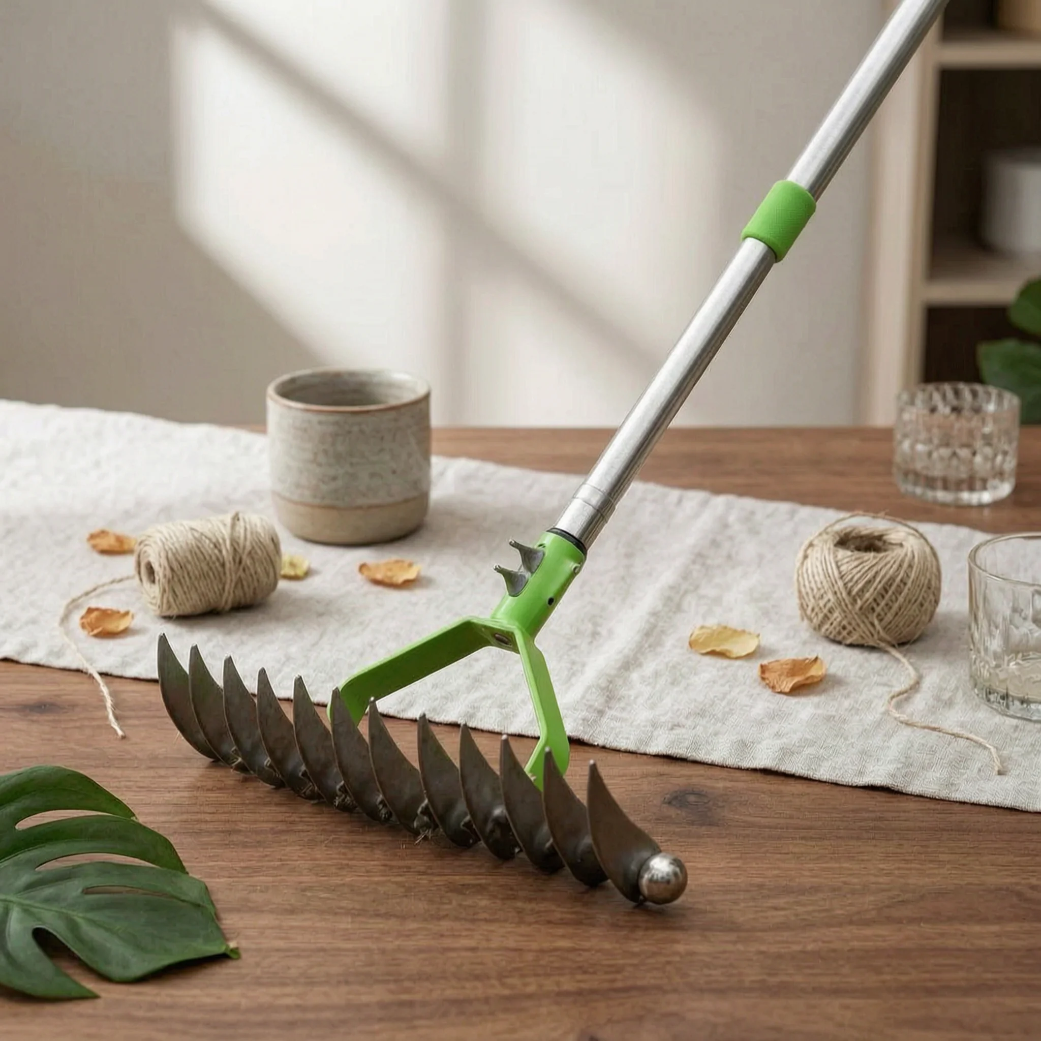 Gardening Tools Long Handle - Rastrillo para plantas no deseadas de