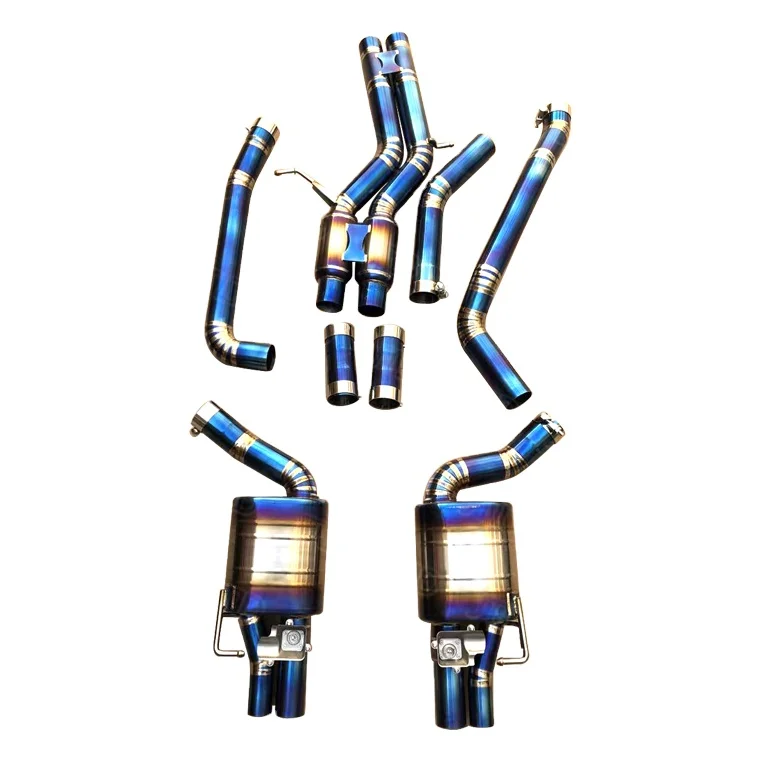 Performance Valvetronic Exhaust Catback System for  Rs6 Rs7 C7 Titanium Exhaust