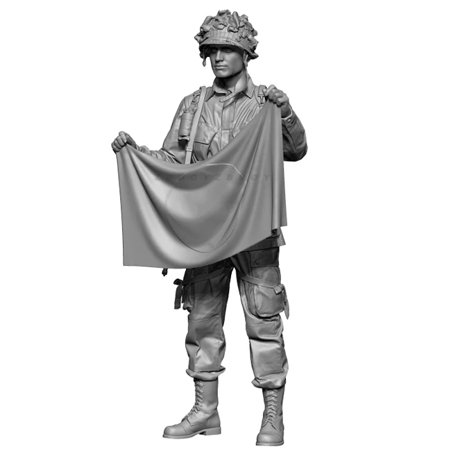 

1/35 European Army Resin model kits figure beauty colorless and self-assembled A-2256