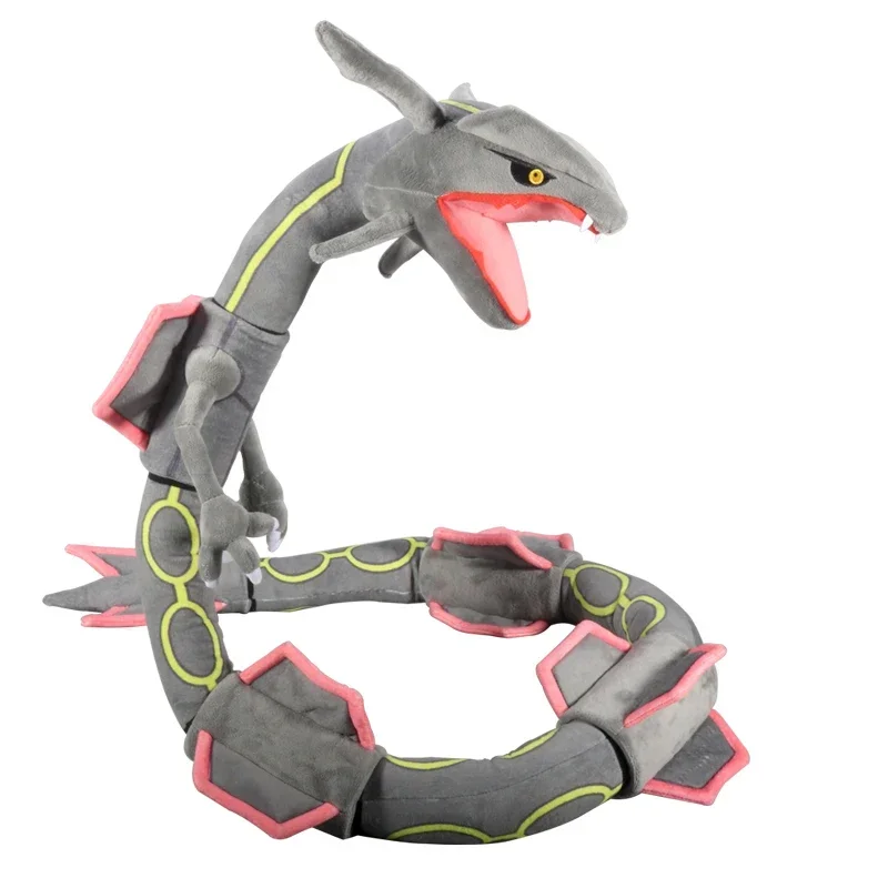 170CM Large Pokemon Rayquaza Plush Dolls Pocket Monsters Animals High Quality Plushies Soft Stuffed Xmas Gift For Kids