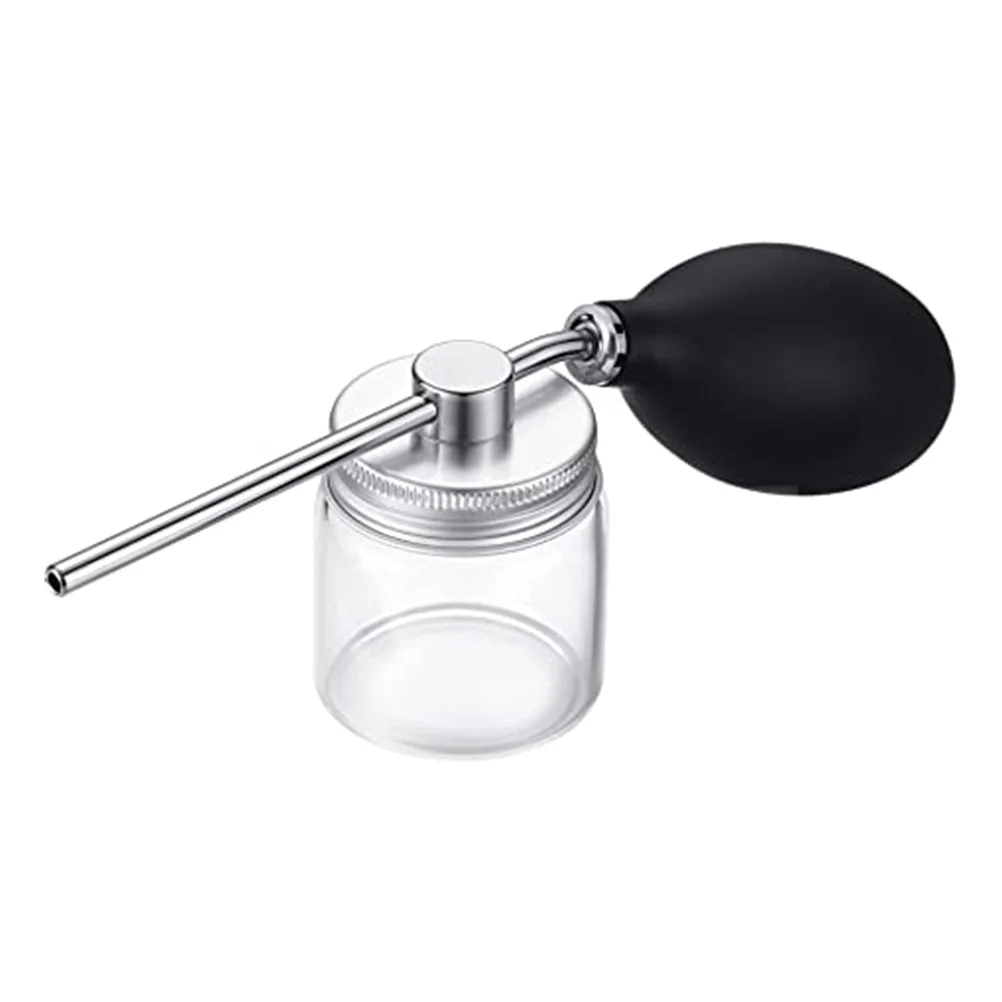 

Fiber Powder Sprayer Bottle Dry Shampoo Dispenser Applicator for Hair Men Dryer