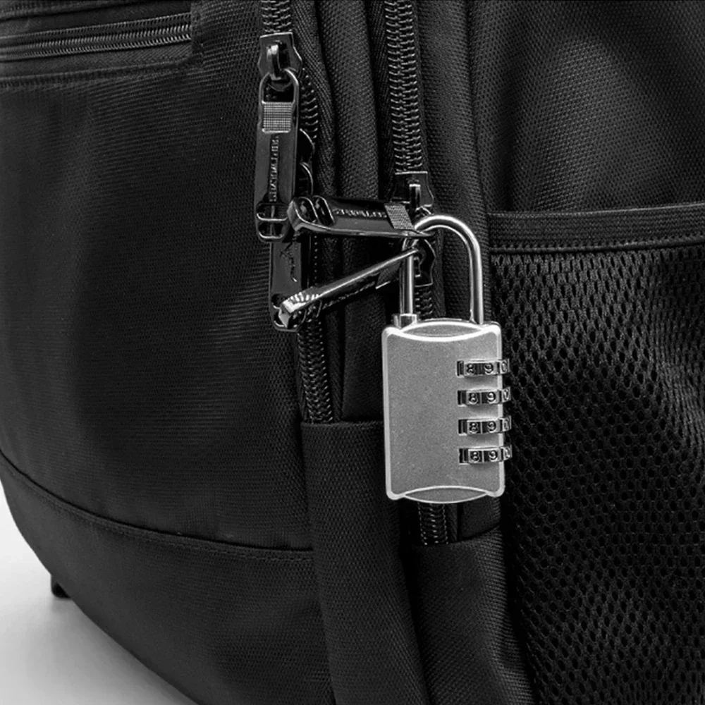 مجموعة كلمات مرور صغيرة قفل ، كلمة مرور 4 أرقام ، قفل رقم الجدول ، قفل أمان لحقيبة الأمتعة ، 1-10 #3