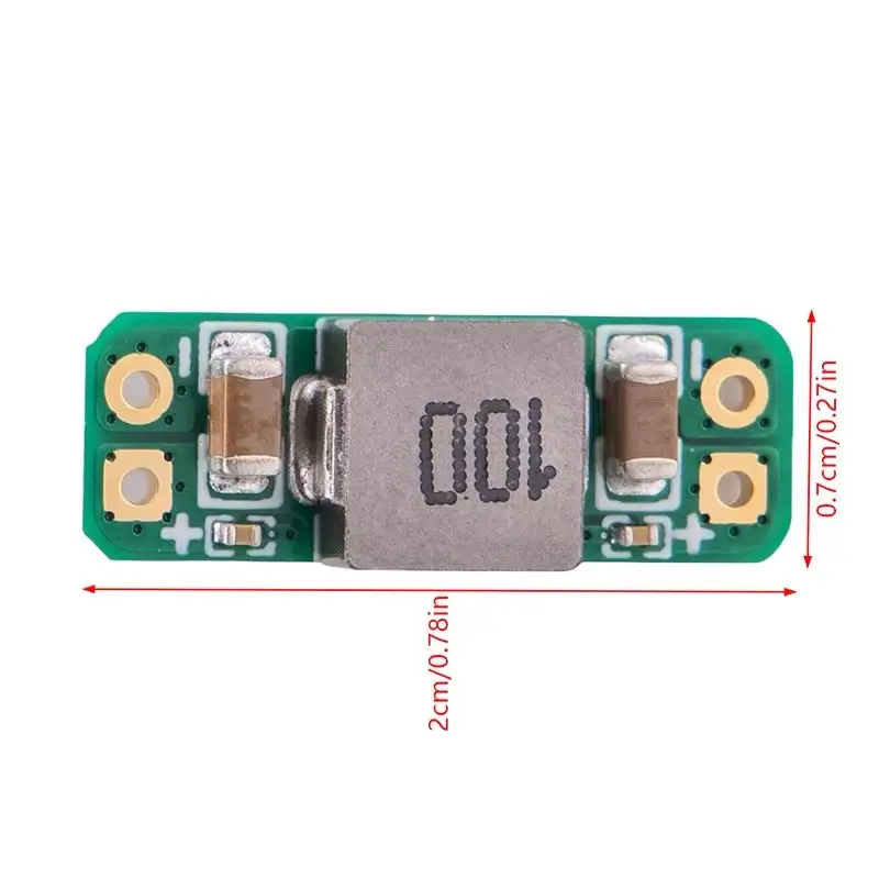 LC-Filtermodul 3A 50V Eingebauter Verpolungsschutz für RC FPV Freestyle Drone Kamera AV-Sender