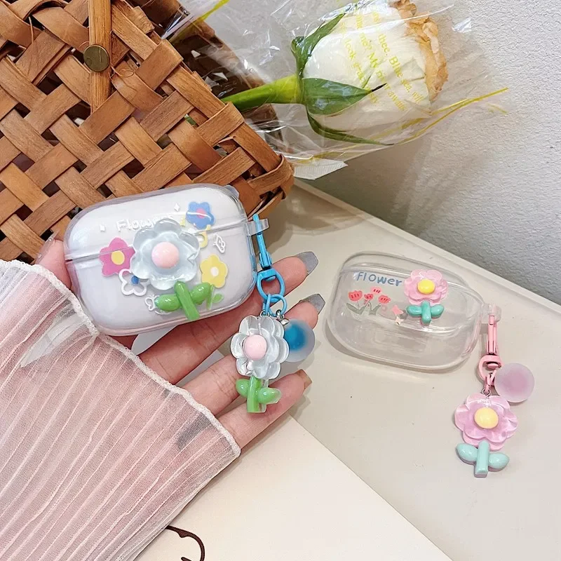 Cartoon Cheese case For Sony LinkBuds S Case WF-LS900N Cute Keychian Silicone Earphones Transparent Cover For Sony Link Buds S