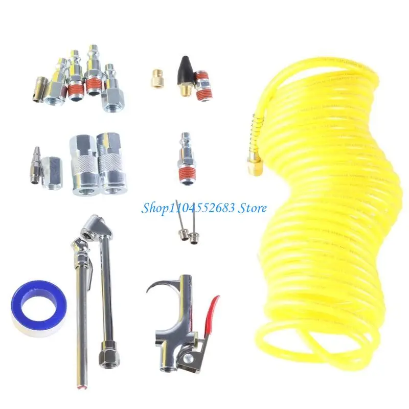 

Y6gd 20peece Professional Air Compressor Accessessy с отдачей шлаком и выдувными пистолетами
