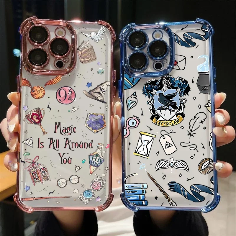 Funda para OPPO F29 A17 A16 A15 A54 A31 A9 2020 A5S A3S A55 A57 A72 A97 A36 A76 A96 A53 A9 F11 A3X cubierta Potters Wand Harries