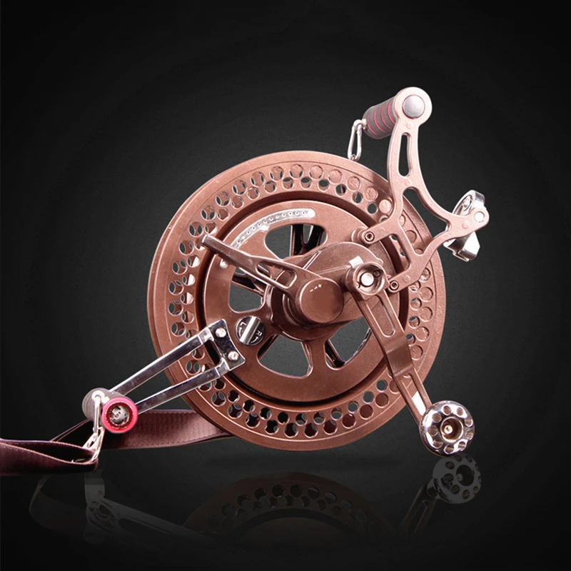 free shipping 27cm giant kite reel for adults kites wheel alloy anti-reverse speed change wire brake professional kites windzak