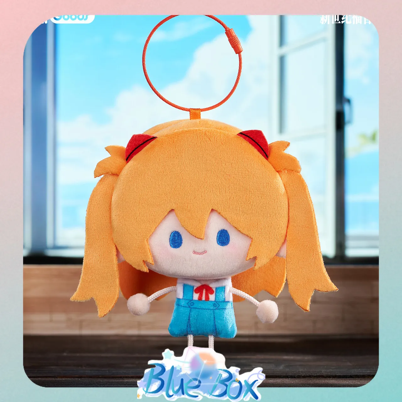 

Плюшевая сумка-брелок BilibiliGoods из серии «Неоновый Генезис Евангелион: Человечки-спички», милая декоративная сумка для комнаты, подарок на день рождения, в наличии