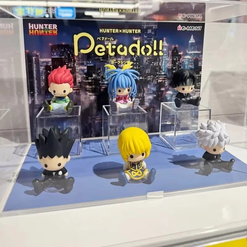 オリジナル Rement ハンター × ハンター豆目ペタデル Youke Xin ヨークブラインドボックス置物デスクトップ装飾子供の誕生日プレゼントのおもちゃ