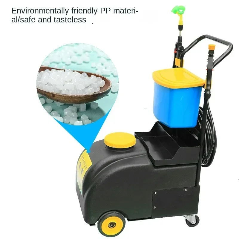 Power Tools Industrial Factory Inspection 35L Mobile Electric Eyewash Workshop Chemical Plant Laboratory Portable Eyewash Device