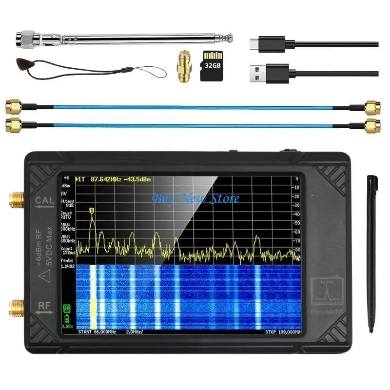 20CE جهاز تحليل الطيف الاحترافي 4 بوصة لتحليل الطيف واختبار مولد سينجال 2 في 1 #5