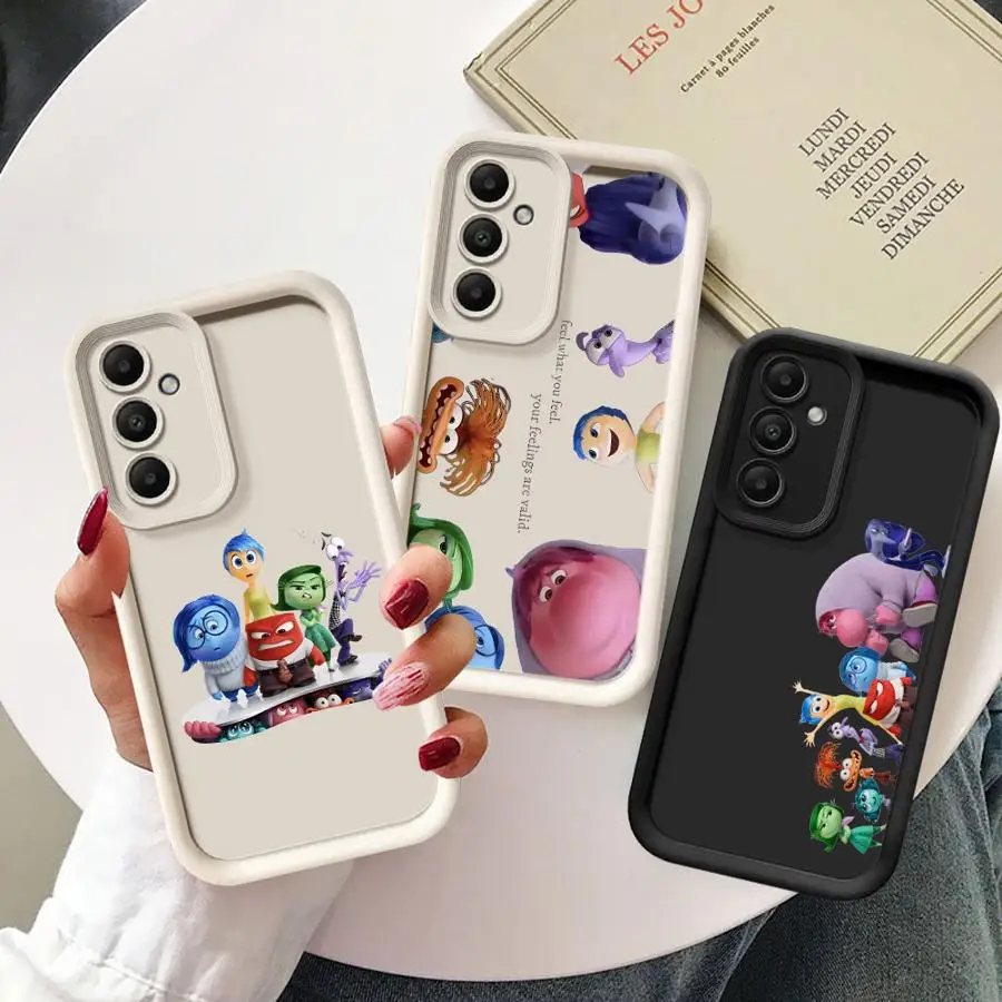 Phone Case for Samsung Galaxy A12 A13 A14 A22 A23 A32 A24 A34 A33 5G soft Silicone funda case Disneys Inside Out 2