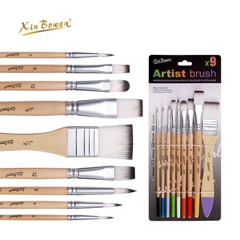 Nylon Paint Brush Set 1