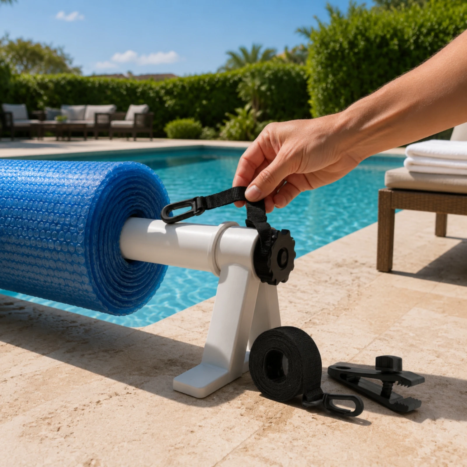 Reel Cover - Kit di 8 Cinghie per Copertura