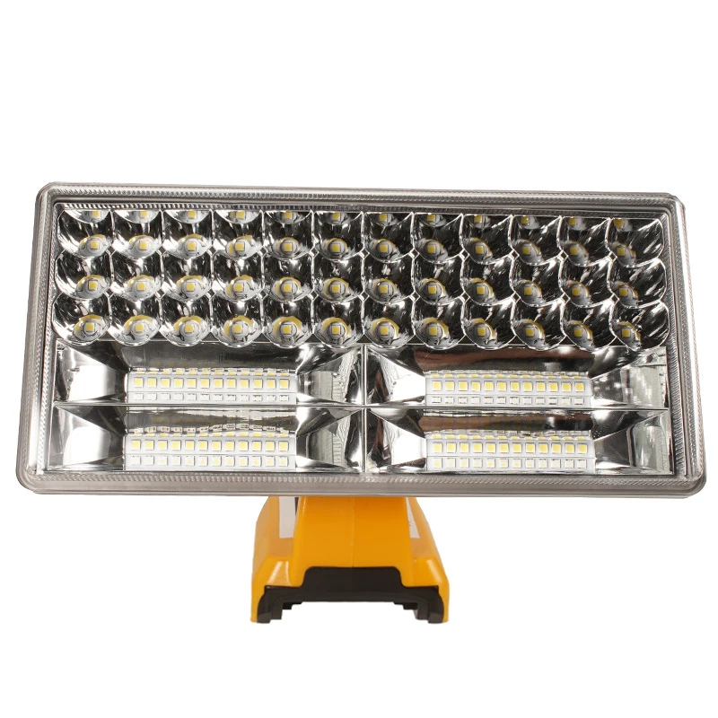 Imagem -05 - Nova Lâmpada Led 40w Polegada Spotlight Carregador Usb para Ferramenta Dewalt 18v Dcb201 Dcb200 Bateria de Lítio Outdoor Trabalhando Luz Lanterna