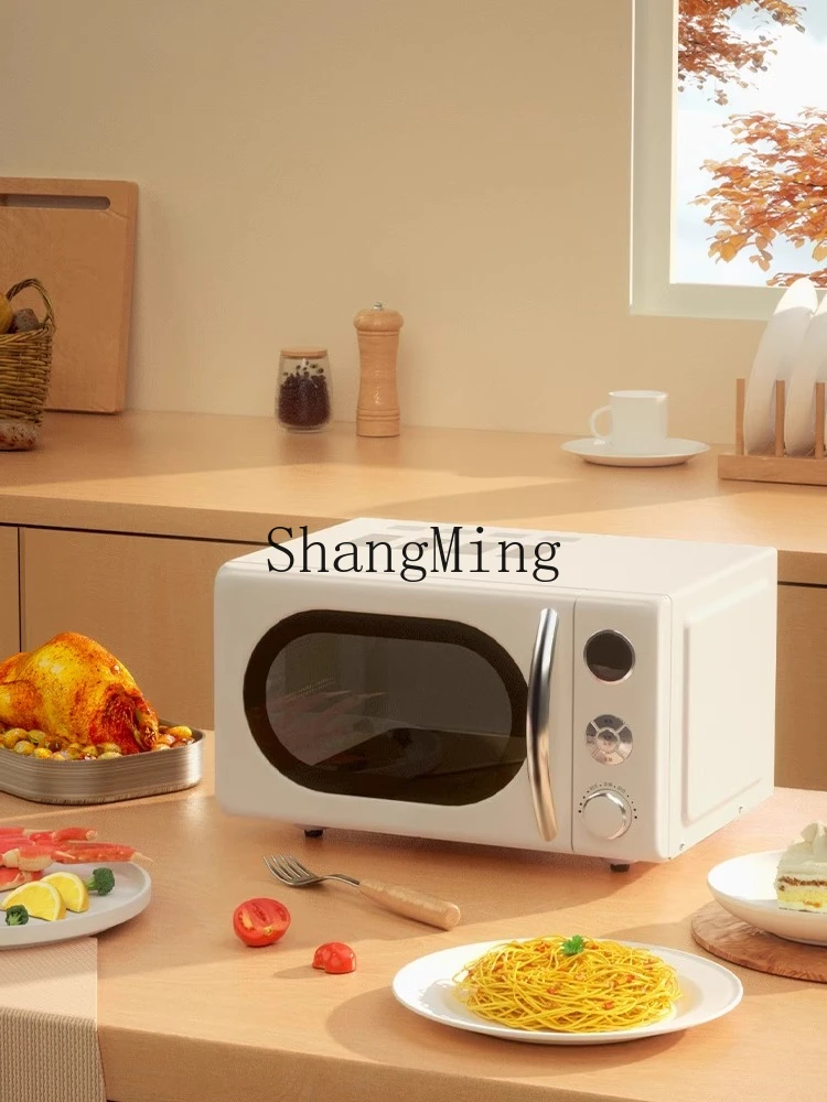 ZYY เตาอบไมโครเวฟย้อนยุคขนาดเล็กชนิดแบนเตาอบไมโครเวฟในครัวเรือนมูลค่าสูง