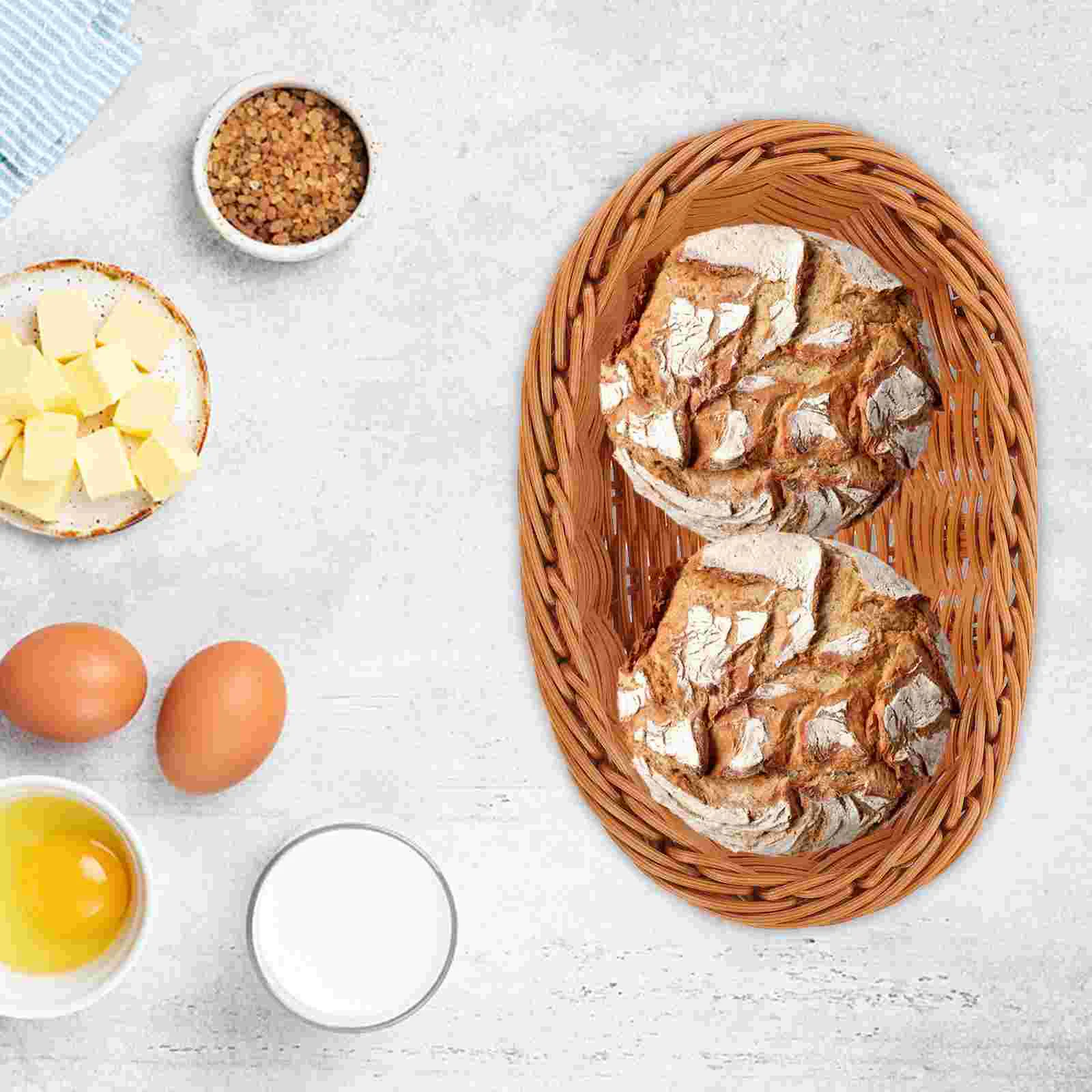 Cesta tecida cozinha tigela de frutas tigelas doces mexicanos recipiente de pão conveniente gaveta de sobremesa