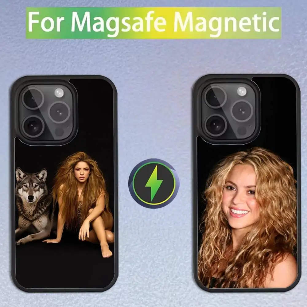 

Singer S-Shakira-Zoo For iPhone 11,12,13,14,15,16,17,Pro,Max,Plus,Mini,SE4,E Phone Case Magnetic For Magsafe Wireless