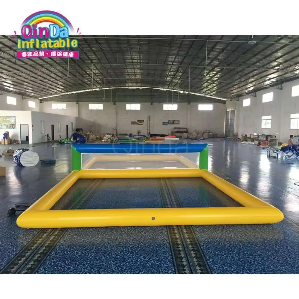 Size Standard Inflatable Beach Volleyball Court, Inflatable Water Volleyball Field For Adult