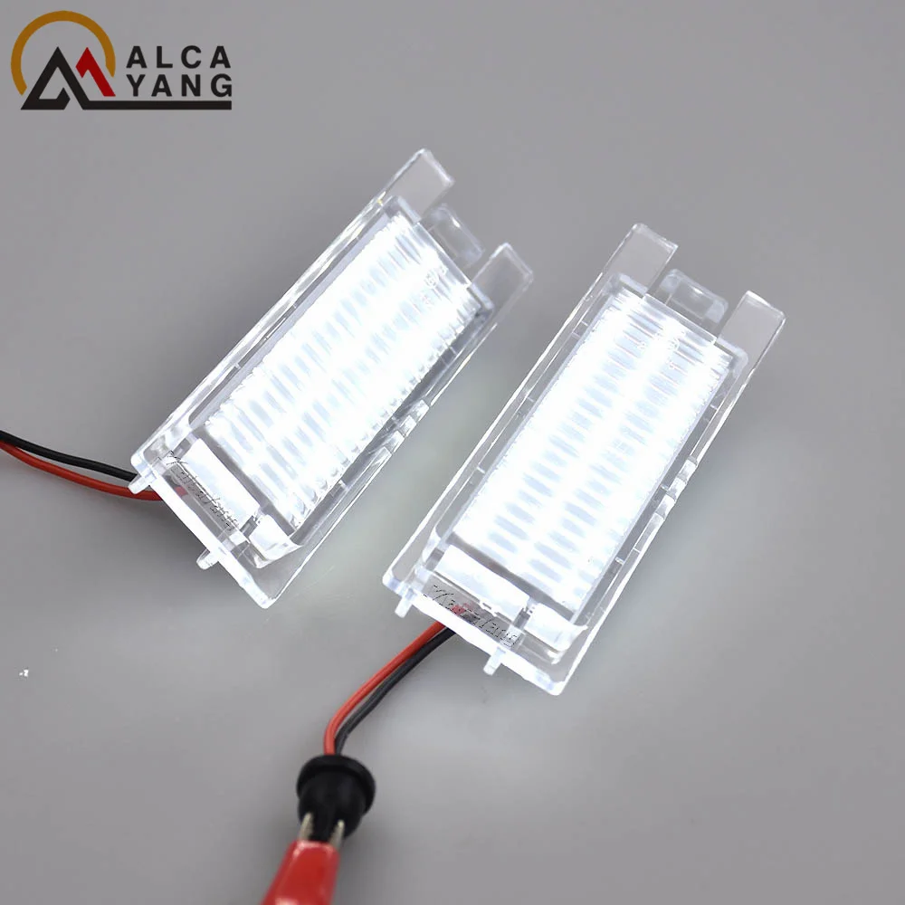 For Alfa Romeo 147 156 159 166 Brera Giulietta Type 940 MiTo Romeo GT Spider 939 White License Plate Light Assembl Canbud T10