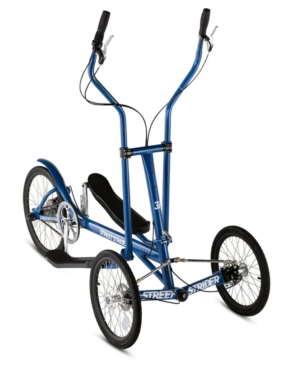 Magnetisches elliptisches Cross-Trainer-Fahrrad für den Innen- und Außenbereich mit Sylmano-Getriebe
