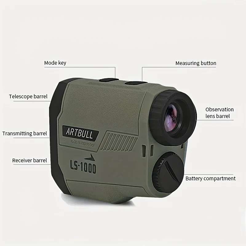Neue Golf Laser-entfernungsmesser Teleskop 1000 m 650 m Hang Eingestellt Flag-Lock-entfernungsmesser Jagd Laser Entfernung Meter neue