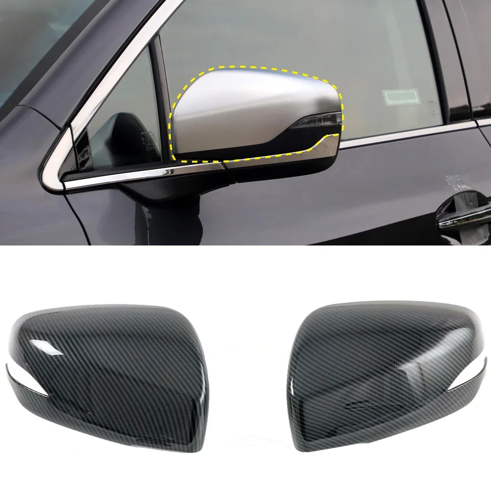 ABS Chrome Door Side Rear View Mirror Cover Trim Sticker Accessory Car Styling For Subaru Outback 2021 2022