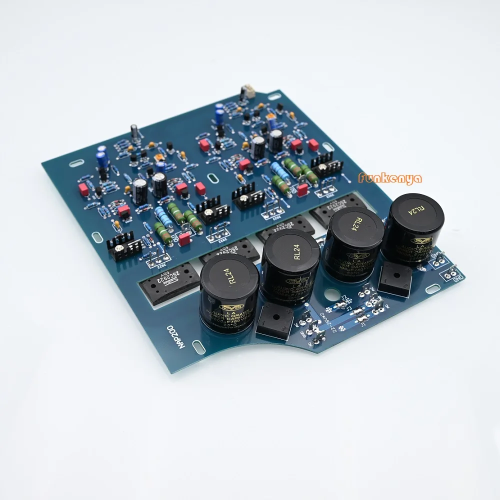 Assembled NAP200 HiFi Home Audio Amplifier Board 2 Channel Stereo 80W+80W 2SC2922 Power Amp