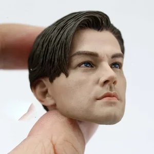 Leonardo DiCaprios Kopf, 1/6 -Skala, geschnitzt, jung, gutaussehend, Junge, Herrensoldat, Spielzeug für eine Aktion von 12 Zoll, Spielzeuggeschenk gespielt 10 Hauptumsatz Leonardo DiCaprio Puppe - №7