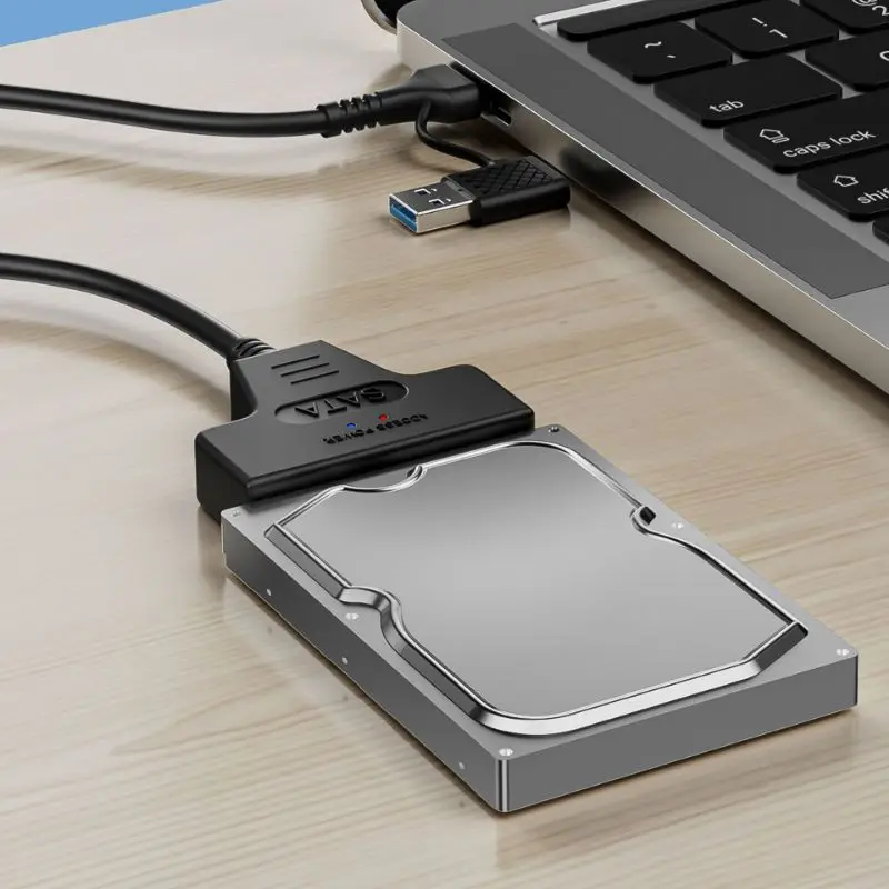 Cable Up To 6 Gbps High Speed Laptop Accessories SATA to USB3.0/Type-C Adapter 2 in 1 Usb Computer Cables Connecting Peripherals