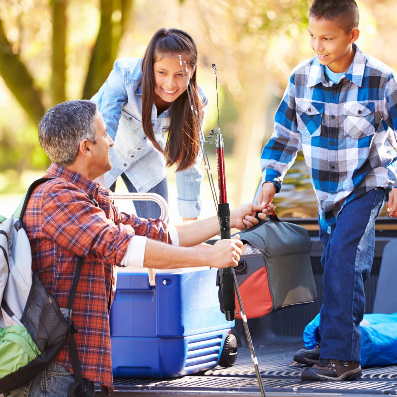 

2M Fishing Rod High-performance Outdoor Fiberglass Poles Travel Sturdy Lightweight Durable Multi-purpose Hook Holder Effective