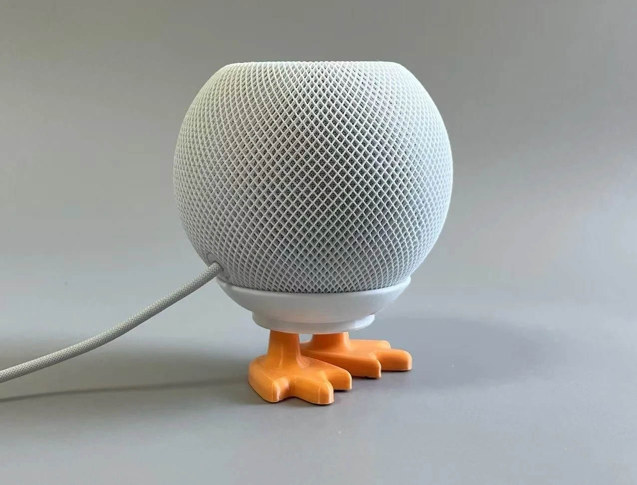 

Подставка для умной Bluetooth-колонки Apple HomePod Mini, милая подставка в виде уточных лапок, подставка-утка