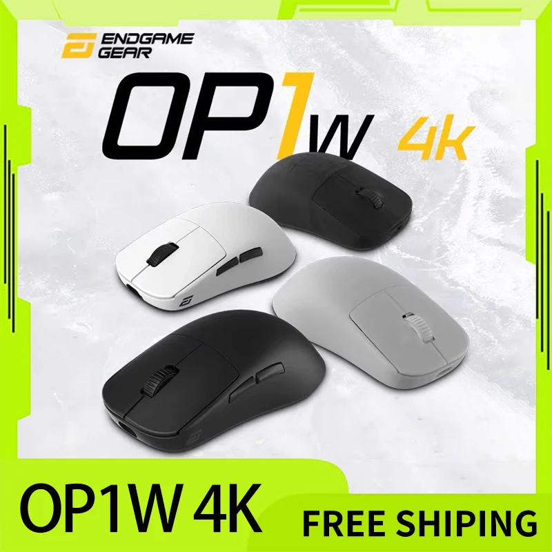 

Беспроводная мышь op1w 4k, 26000 точек на дюйм, легкая, paw3395, игровая мышь для киберспорта для ПК, геймера, аксессуар CSGO PUBG