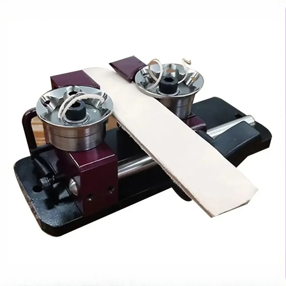 Desktop Diy Leather Edger Handmade Leather Goods Quick Edger Chamfering and Rounding for Vegetable Tanned Leather