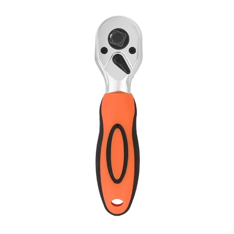 

3-in-1 Ratchet Handle Multifunctional Ratchet Wrench with 1/4" 3/8" Dropship