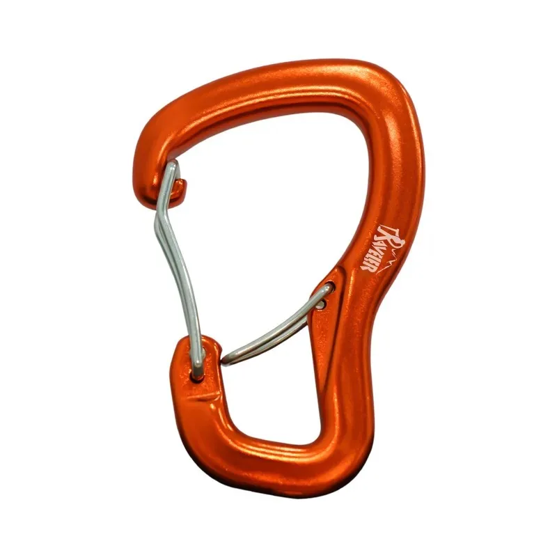 أرجوحة خارجية بإبزيم قفل مزدوج، مشبك تعليق من سبائك الألومنيوم متعدد الوظائف، أرجوحة للتخييم، مشبك تعليق سريع