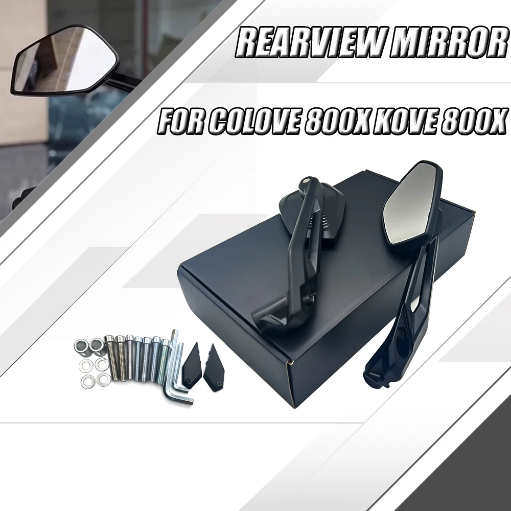 For Colove 800X KOVE 800X 800 X  Motorcycle Rear View Mirror Modified Rear View Mirror Reflector