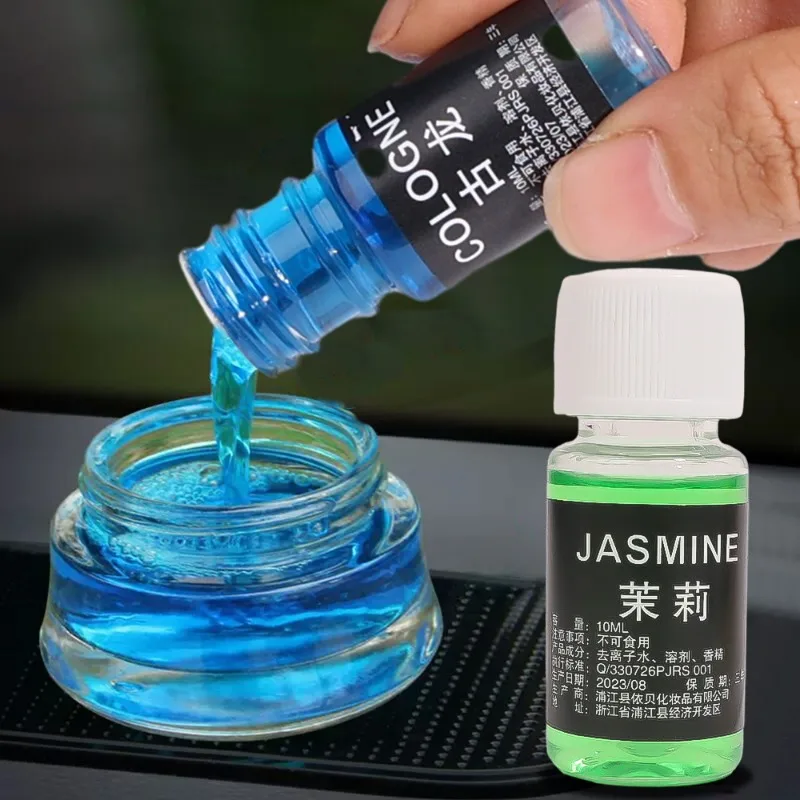 Car Fragrance Car Air Freshener Refill Liquid Perfume Essential Oil Natural Plant Aroma Diffuser Auto Interior Accessories