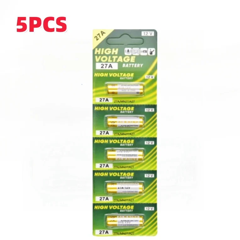 2‑100PCS 12V 27A Dry Alkaline Battery A27 Batteries 27AE 27MN A2 L828 K27A For Remote Control Gamepad Flashlight Doorbell Toys