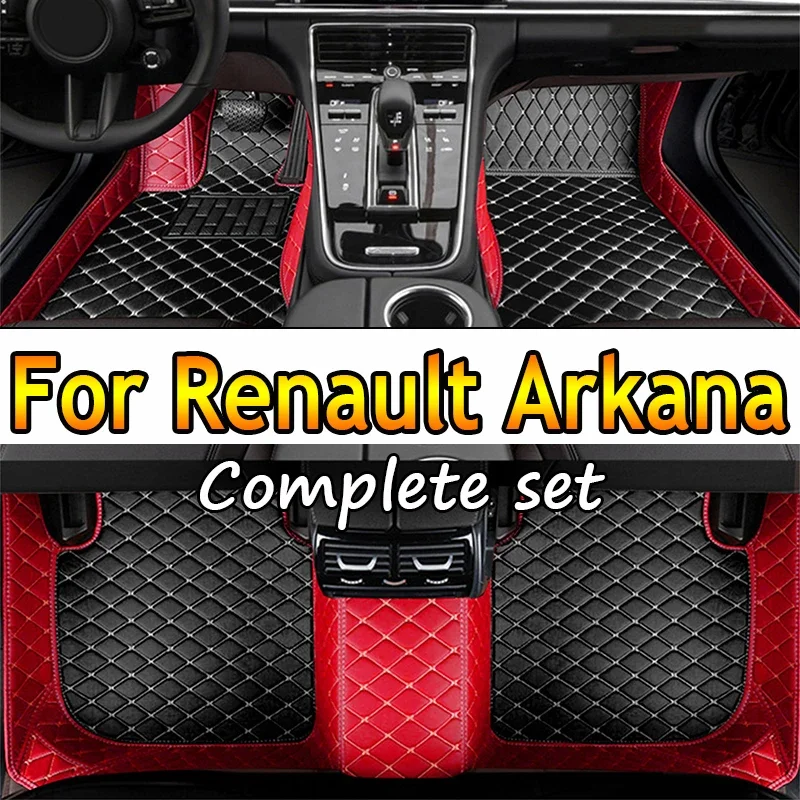 

Car Floor Mats For Renault Arkana Samsung XM3 2020 2021 2022 2023 5seat Waterproof Pads Car Mats Full Set Carpet Car Accessories