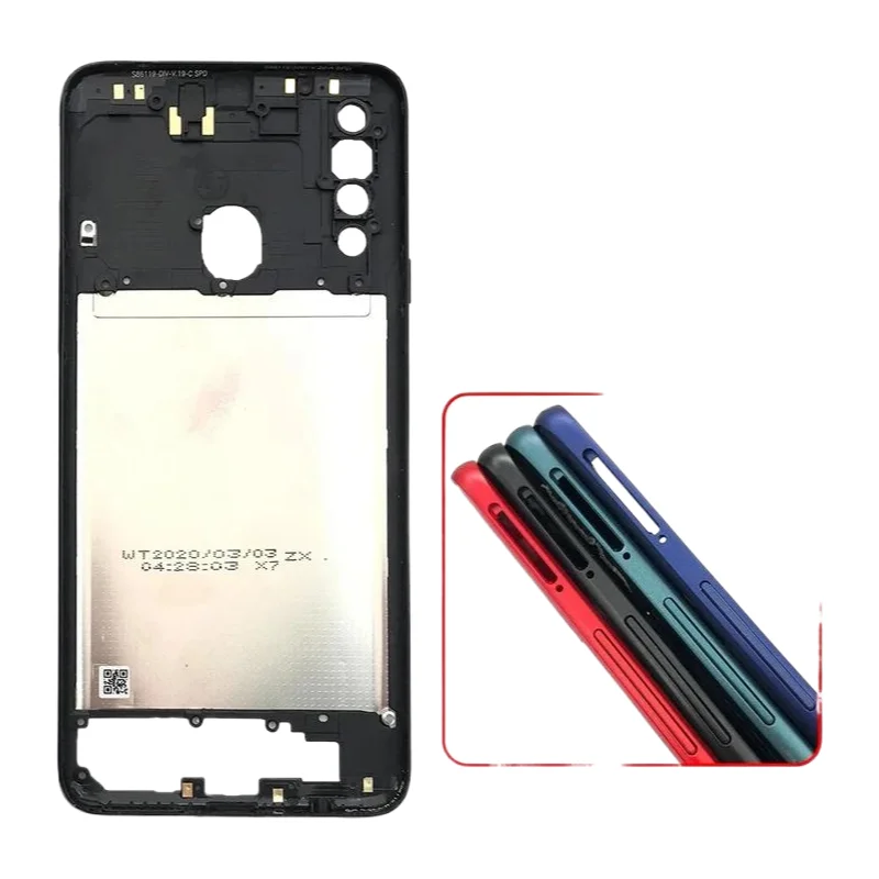 

For Samsung A20S A30S A50S A70S Middle Frame Housing Panel Rear Case Replacement Part
