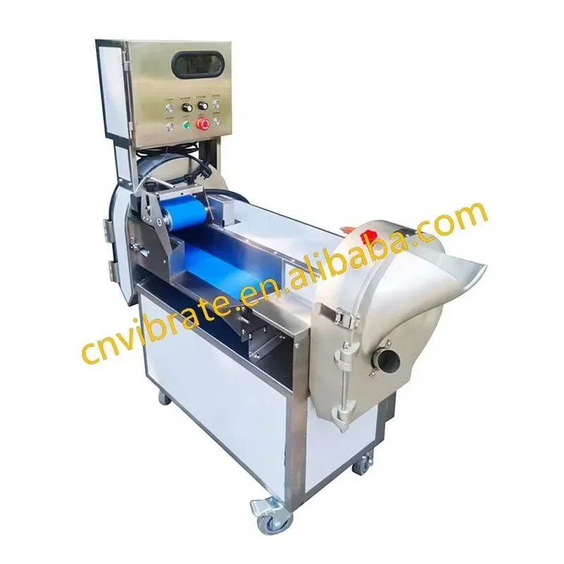 2026 VBJX Automatic Multipurpose Adjustable Fruit Vegetable Casava Potato Tomato Cabbage Shredder Cutter Slicer Machine