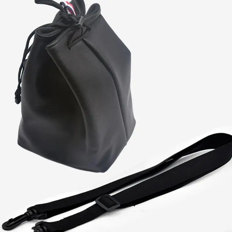 2026 New Multiple Size PU Leather Camera Storage Bag with Waterproof Design for Transport